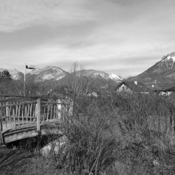 Fotografia zatytułowany „Le petit pont de bo…” autorstwa Camille R., Oryginalna praca, Fotografia nie manipulowana