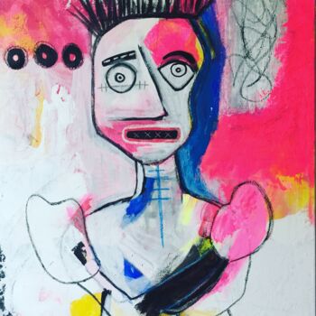 Картина под названием "Sometimes we have t…" - Candice Boulanger, Подлинное произведение искусства, Акрил