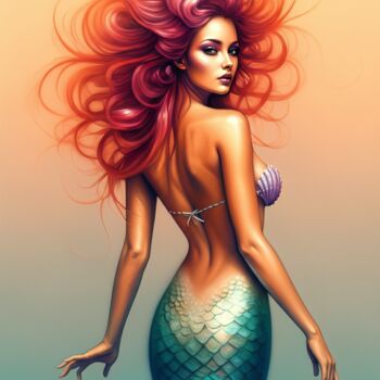 incredible mermaid contemporary art