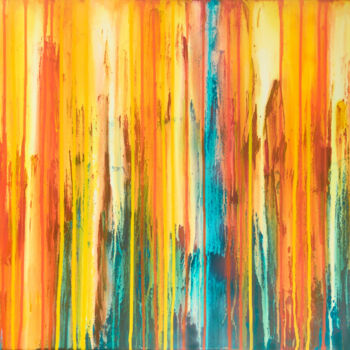 Painting titled "The Emotional Creat…" by Carla Sá Fernandes, Original Artwork, Acrylic Mounted on Wood Stretcher frame