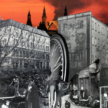 Collages titulada "The Time Has Come" por Carlos Canet Fortea, Obra de arte original, Impresión digital