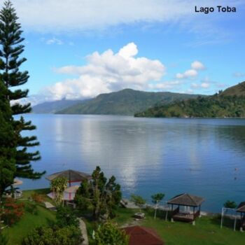 Fotografia zatytułowany „Lago Toba (Sumatra…” autorstwa Carmen G. Junyent, Oryginalna praca
