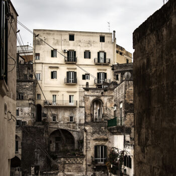 Fotografía titulada "Matera détail 2" por Carmen Lazarescu, Obra de arte original, Fotografía digital