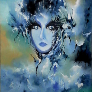 Painting titled "Depth in Venus" by Carmen Fine Art, Original Artwork, Oil