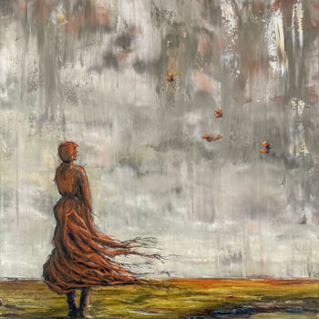 Peinture intitulée "Forgotten time" par Carola Eleonore Thiele, Œuvre d'art originale, Huile