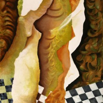 Картина под названием "Venusinas" - Patricia Casanova, Подлинное произведение искусства, Масло Установлен на Деревянная рама…