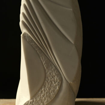 Sculpture titled "Délivrance" by Catherine Arnaud, Original Artwork, Stone