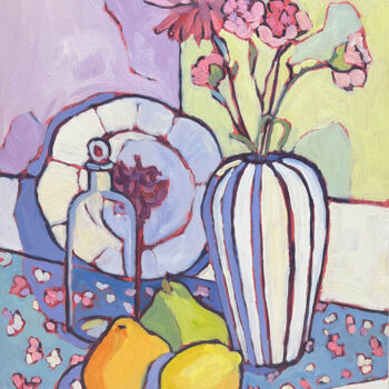 Pintura titulada "Signs of Spring" por Catherine J. Martzloff, Obra de arte original, Oleo
