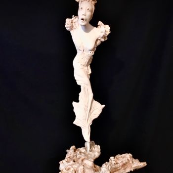 Escultura titulada "Émergence Vegetale" por Catherine Lesueur (C.Lesueur), Obra de arte original, Cerámica