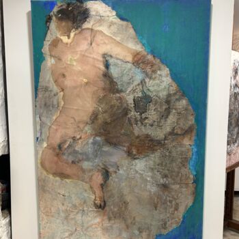 Картина под названием "Souffle" - Catherine Monmarson, Подлинное произведение искусства, Акрил Установлен на Другая жесткая…