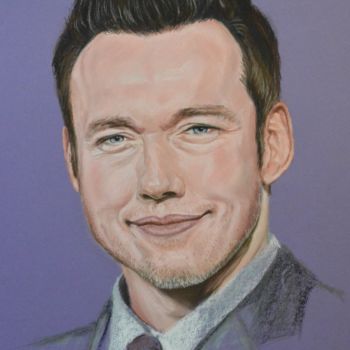 Drawing titled "Kevin" by Andromaque, Original Artwork, Pastel
