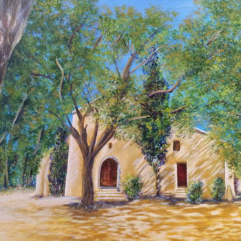 제목이 "la-chapelle-notre-d…"인 미술작품 Cécile Labossière로, 원작, 기름