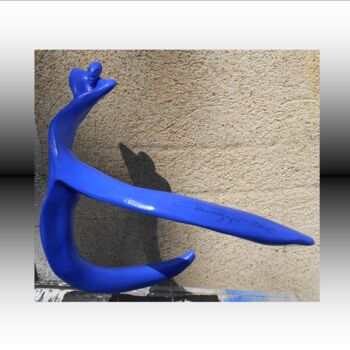 Скульптура под названием "mouvement-n-15.jpg" - Céline Pariggi (Wen Dao), Подлинное произведение искусства, Керамика