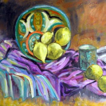 제목이 "Les Citrons"인 미술작품 Liliane Chanal-Jouet로, 원작