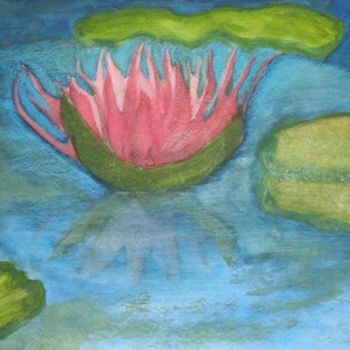 Картина под названием "Lotus Rio Botanical…" - Charles Riley, Подлинное произведение искусства, Другой