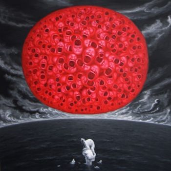 Картина под названием "Driftage" - Chenqiuchi, Подлинное произведение искусства