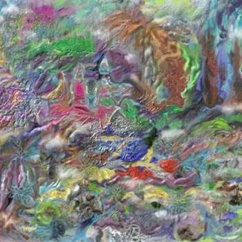 Digital Arts titled "The Tsunami" by Richard Raveen Chester, Original Artwork, Digital Painting