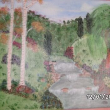 「enpleine nature」というタイトルの絵画 Nathyによって, オリジナルのアートワーク