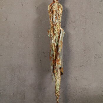 Sculpture intitulée "Skulptur 202" par Christa Riemann, Œuvre d'art originale, Bois