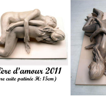 Sculpture intitulée "cuilleredamour.jpg" par Christiana Moreau, Œuvre d'art originale