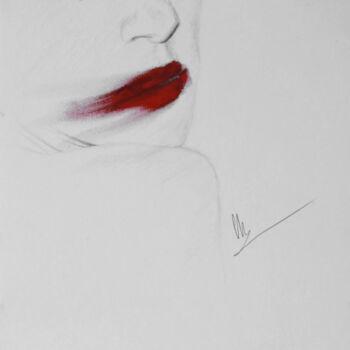Drawing titled "Love her Madly" by Christina Diamond, Original Artwork, Graphite
