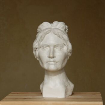 Escultura intitulada "Suzanne Valadon" por Christine Alias, Obras de arte originais, Terracota