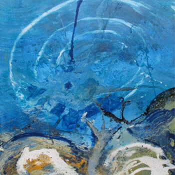 Pintura titulada "Spirale/ Whirlpool…" por Christophe Carton, Obra de arte original, Tinta