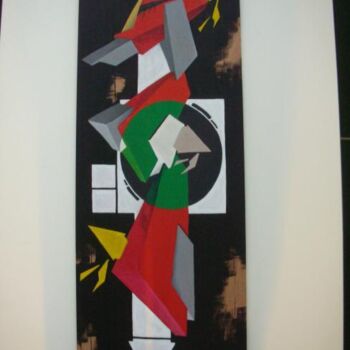 Pittura intitolato "Graff-art" da Christophe Caniac, Opera d'arte originale, Acrilico