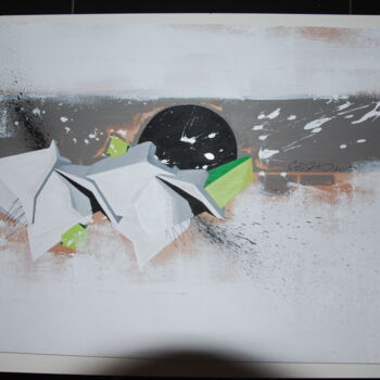 绘画 标题为“Graff 2013” 由Christophe Caniac, 原创艺术品, 丙烯