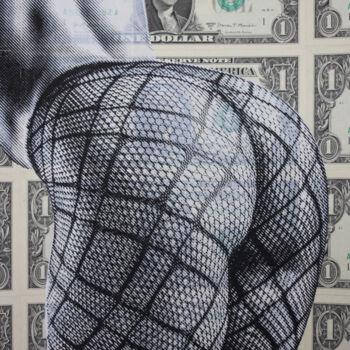 Estampas & grabados titulada "Beautiful Ass" por Christopher Henry, Obra de arte original, Serigrafía