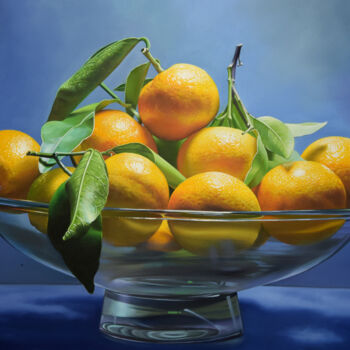 Pintura titulada "Clementine" por Chung Yau Shek, Obra de arte original, Oleo Montado en Bastidor de camilla de madera