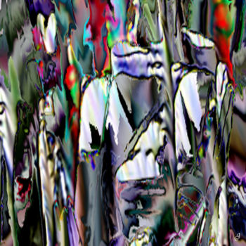 Arts numériques intitulée "L'etêté" par Cj Perin, Œuvre d'art originale, Peinture numérique