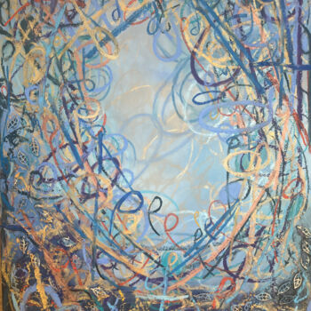 Pintura titulada "Symphony 3" por Clare Schouten, Obra de arte original, Oleo