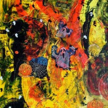 제목이 "Citrouille"인 미술작품 Claude Bresson로, 원작, 기름