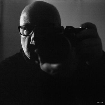 Fotografía titulada "«selfie_2»" por Cojan, Obra de arte original, Fotografía analógica