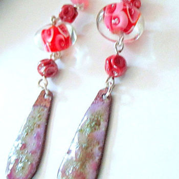 Artcraft titled "img-2542-b.jpg" by Bijoux Barbara-Voyage   Le Présent Fémin, Original Artwork, Earrings