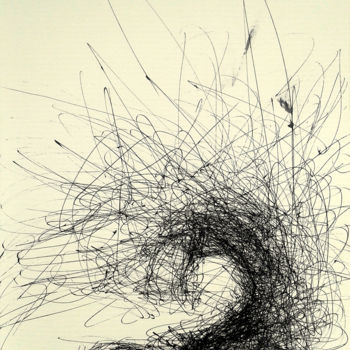 Dibujo titulada "animal" por Cori  Schubert, Obra de arte original