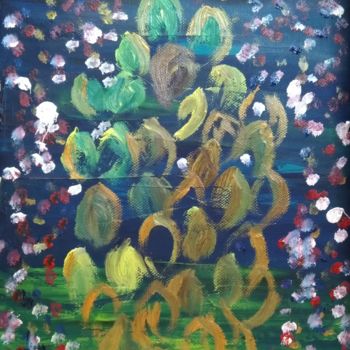 "Sunflowers - Inspir…" başlıklı Tablo Colette Pennarun tarafından, Orijinal sanat, Petrol
