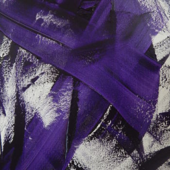 Peinture intitulée "Violet" par William Birdwell, Œuvre d'art originale, Huile Monté sur Châssis en bois