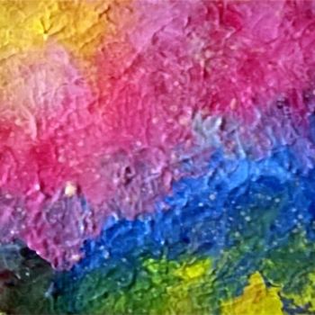 "Rainbow" başlıklı Tablo Crealys tarafından, Orijinal sanat, Petrol