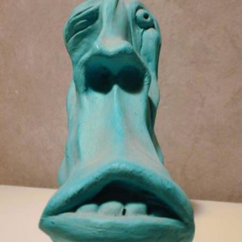 雕塑 标题为“Tige verte” 由Cricri99, 原创艺术品