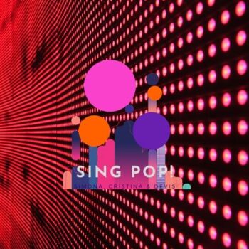 Digital Arts titled "Sing Pop!" by Cristina Frassoni, Original Artwork, 2D Digital Work