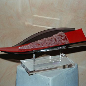 Sculpture intitulée "Le Cigare Rouge" par Cristina Marquès, Œuvre d'art originale, Objets
