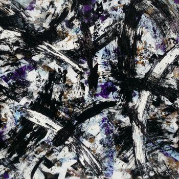 Painting titled "Abstract" by Cristo Ash, Original Artwork