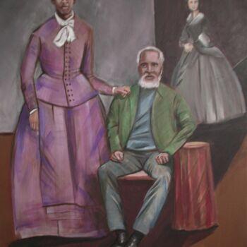 Painting titled "Uncle Tom" by Cyril Harris, Original Artwork, Acrylic