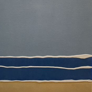 Pintura titulada "La Jolla Shores" por Cyril Walker, Obra de arte original, Oleo