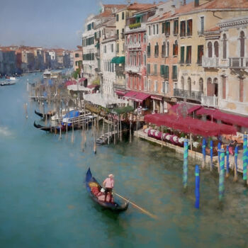 Φωτογραφία με τίτλο "Grand canal impress…" από Dana Berthelot, Αυθεντικά έργα τέχνης, Ψηφιακή φωτογραφία
