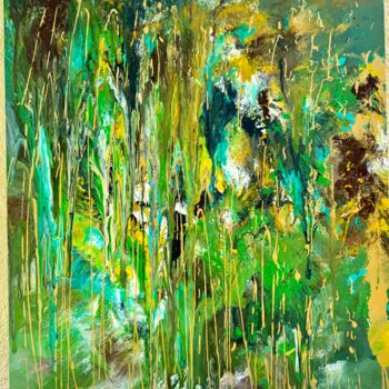 Peinture intitulée "Nature flow" par Daniela Auer, Œuvre d'art originale, Acrylique Monté sur Châssis en bois