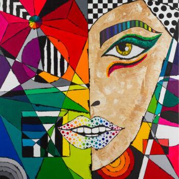 Malarstwo zatytułowany „To the Future…” autorstwa Daniela Sanchez Vegas, Oryginalna praca, Akryl Zamontowany na Drewniana ra…