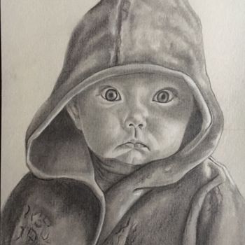 Drawing titled ""L'INSOUCIANCE" "" by Danygil, Original Artwork, Silverpoint